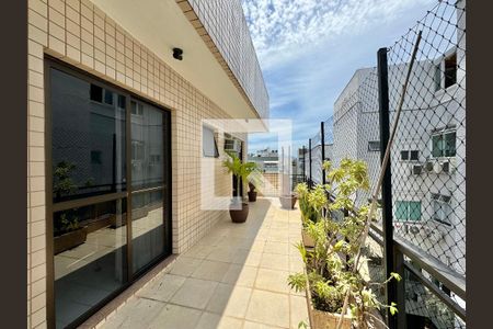 Varanda / Terraço de apartamento à venda com 3 quartos, 220m² em Recreio dos Bandeirantes, Rio de Janeiro