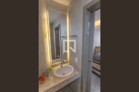 Lavabo da Sala 1 de apartamento à venda com 4 quartos, 160m² em Serra, Belo Horizonte