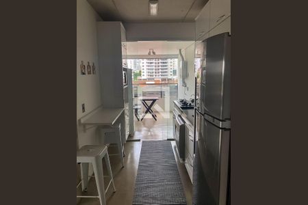 Cozinha de apartamento para alugar com 2 quartos, 69m² em Campo Belo, São Paulo