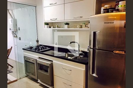 Cozinha de apartamento para alugar com 2 quartos, 69m² em Campo Belo, São Paulo