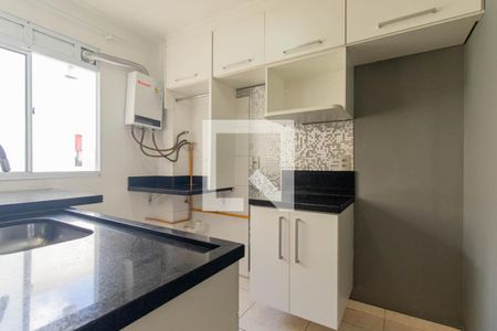 Cozinha e Área de Serviço de apartamento para alugar com 2 quartos, 38m² em Ouro Fino, São José dos Pinhais