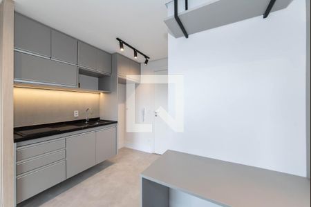 Cozinha de kitnet/studio à venda com 1 quarto, 27m² em Jardim das Acacias, São Paulo