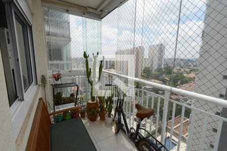 Varanda gourmet de apartamento à venda com 2 quartos, 61m² em Campininha, São Paulo