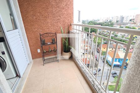 Varanda - Sala de apartamento à venda com 2 quartos, 55m² em Vila Prudente, São Paulo