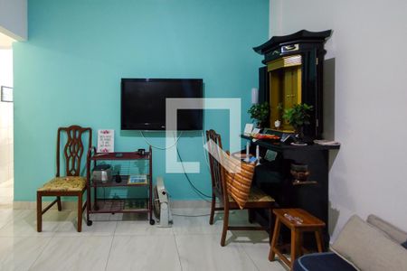 Sala de apartamento para alugar com 1 quarto, 42m² em Guilhermina, Praia Grande