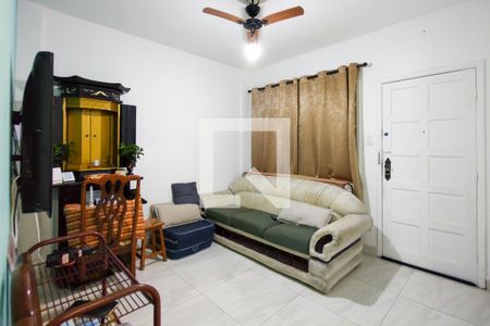 Sala de apartamento para alugar com 1 quarto, 42m² em Guilhermina, Praia Grande