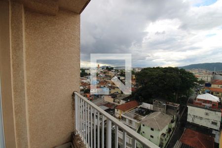 Sala / Cozinha/ Área de serviço  - Varanda de apartamento para alugar com 2 quartos, 50m² em Vila Pita, São Paulo