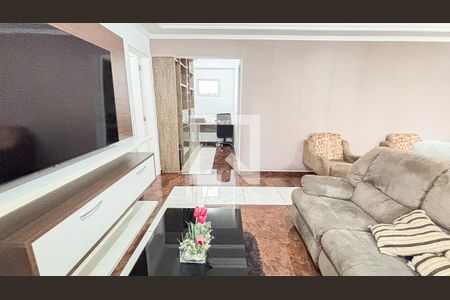 Sala  de apartamento à venda com 3 quartos, 136m² em Jardim, Santo André