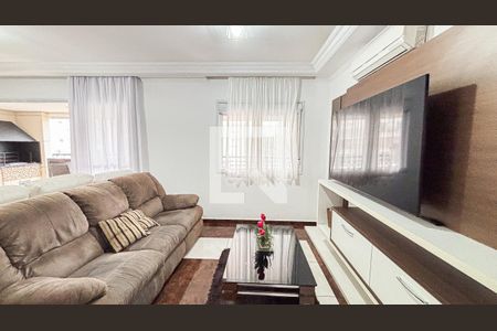 Sala  de apartamento à venda com 3 quartos, 136m² em Jardim, Santo André