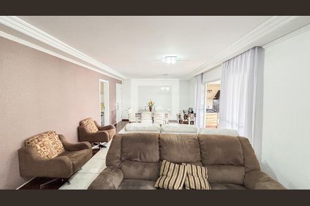 Sala  de apartamento à venda com 3 quartos, 136m² em Jardim, Santo André