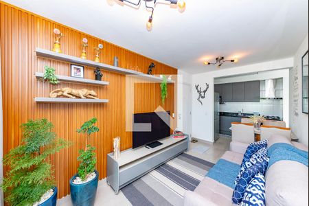 Sala de apartamento à venda com 2 quartos, 52m² em Coração Eucarístico, Belo Horizonte