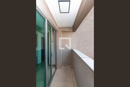 Varanda da Sala de apartamento à venda com 2 quartos, 52m² em Coração Eucarístico, Belo Horizonte