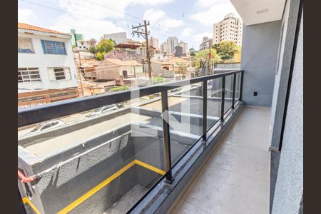 Varanda e Área de serviço de apartamento à venda com 2 quartos, 44m² em Vila Formosa, São Paulo