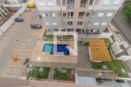 Vista Varanda Sala de Estar/Jantar de apartamento para alugar com 2 quartos, 56m² em Jardim Novo Angulo, Hortolândia