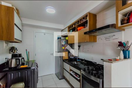 Cozinha de apartamento à venda com 1 quarto, 29m² em Jardim da Gloria, São Paulo