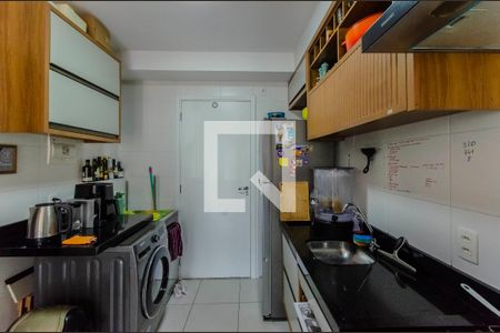 Cozinha de apartamento à venda com 1 quarto, 29m² em Jardim da Gloria, São Paulo