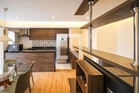 Sala de apartamento para alugar com 2 quartos, 66m² em Bosque da Saúde, São Paulo