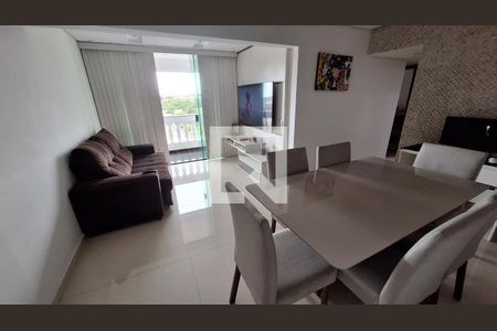 Sala de apartamento para alugar com 3 quartos, 100m² em Jardim Lincoln, Suzano