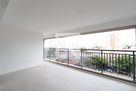 Sacada Sala de apartamento à venda com 3 quartos, 109m² em Vila Zilda, São Paulo