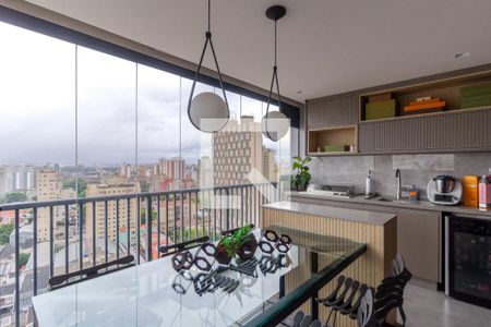 Varanda Gourmet de apartamento à venda com 2 quartos, 70m² em Barra Funda, São Paulo