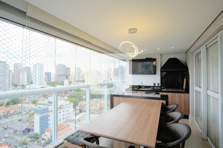 Varanda de apartamento para alugar com 3 quartos, 127m² em Tatuapé, São Paulo