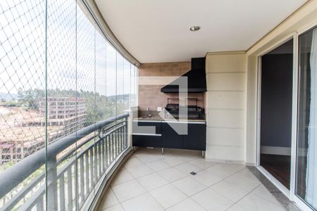 Varanda gourmet de apartamento para alugar com 3 quartos, 122m² em Tamboré, Santana de Parnaíba