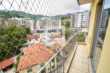 Varanda da Sala de apartamento para alugar com 3 quartos, 90m² em Méier, Rio de Janeiro