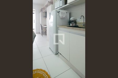 Cozinha  de kitnet/studio à venda com 1 quarto, 24m² em Bela Vista, São Paulo