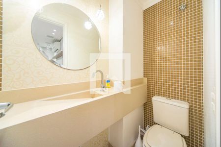 Lavabo de apartamento para alugar com 3 quartos, 118m² em Vila Bastos, Santo André