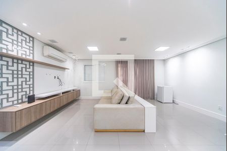 Sala de apartamento para alugar com 3 quartos, 118m² em Vila Bastos, Santo André