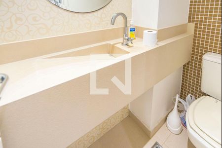 Lavabo de apartamento para alugar com 3 quartos, 118m² em Vila Bastos, Santo André