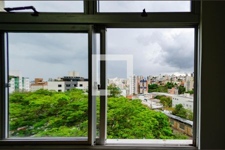 Vista Sala de apartamento à venda com 3 quartos, 70m² em Jardim America, Belo Horizonte