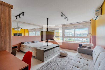 Sala/Quarto de kitnet/studio para alugar com 1 quarto, 48m² em Partenon, Porto Alegre