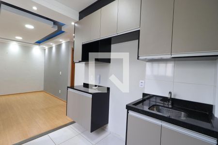 Cozinha de apartamento para alugar com 2 quartos, 45m² em Jardim Ouro Branco, Ribeirão Preto