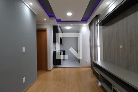 Sala de apartamento para alugar com 2 quartos, 45m² em Jardim Ouro Branco, Ribeirão Preto