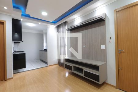 Sala de apartamento para alugar com 2 quartos, 45m² em Jardim Ouro Branco, Ribeirão Preto