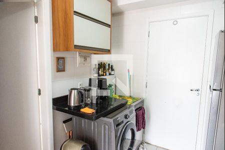 Sala/cozinha de apartamento para alugar com 1 quarto, 29m² em Jardim da Gloria, São Paulo