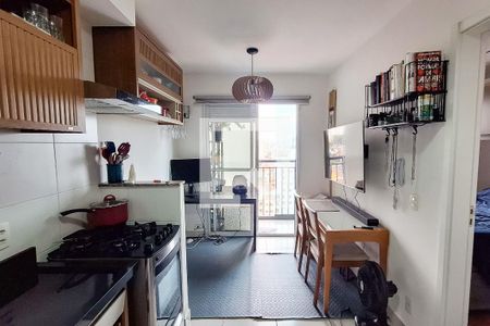 Sala/cozinha de apartamento para alugar com 1 quarto, 29m² em Jardim da Gloria, São Paulo