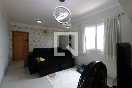 Sala de apartamento à venda com 2 quartos, 84m² em Parque das Nações, Santo André