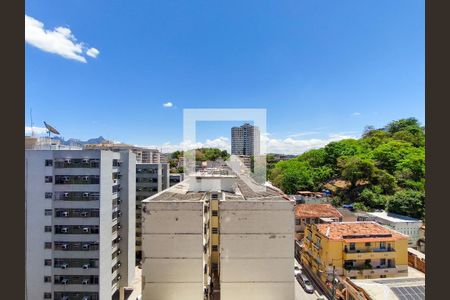 Vista da Sala de apartamento para alugar com 1 quarto, 48m² em São Cristóvão, Rio de Janeiro