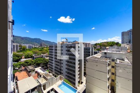 Vista da Sala de apartamento para alugar com 1 quarto, 48m² em São Cristóvão, Rio de Janeiro