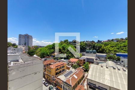 Vista da Sala de apartamento para alugar com 1 quarto, 48m² em São Cristóvão, Rio de Janeiro