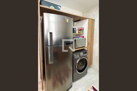 Cozinha de apartamento à venda com 1 quarto, 44m² em Leme, Rio de Janeiro