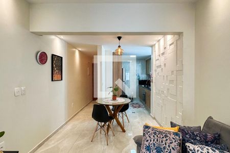 Sala de apartamento à venda com 1 quarto, 44m² em Leme, Rio de Janeiro