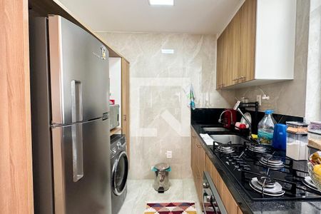 Cozinha de apartamento à venda com 1 quarto, 44m² em Leme, Rio de Janeiro