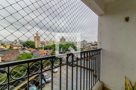 Varanda da Sala de apartamento para alugar com 2 quartos, 55m² em Vila Santa Catarina, São Paulo