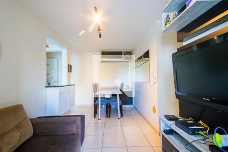 Sala de apartamento para alugar com 3 quartos, 60m² em Parque Sao Vicente, Santo André