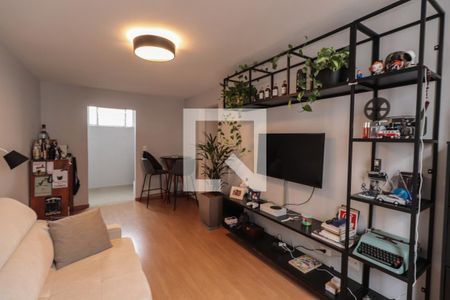 Sala de apartamento à venda com 2 quartos, 68m² em Chácara Santo Antônio (zona Leste), São Paulo