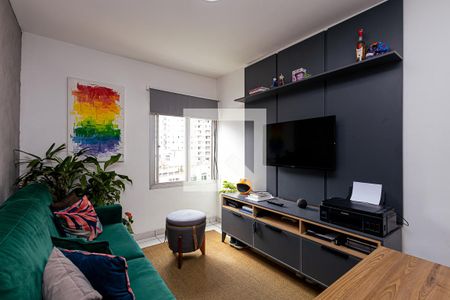 Sala de apartamento para alugar com 1 quarto, 40m² em Bela Vista, São Paulo