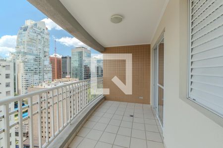 Sacada Sala de apartamento para alugar com 2 quartos, 54m² em Baixo Augusta, São Paulo